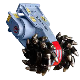 Rockwheel G5 / G5 TWIN f&uuml;r Bagger von 3-12 Tonnen